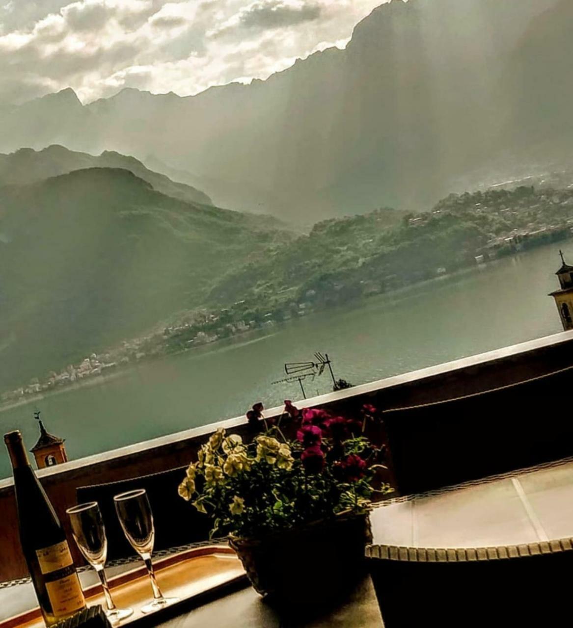 Le Grigne Guest House Oliveto Lario Exteriör bild